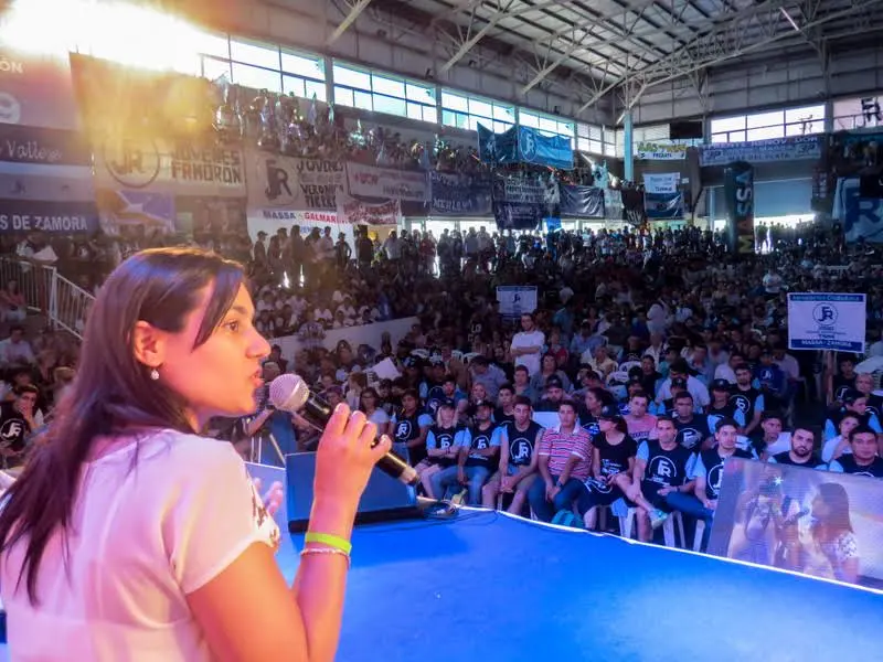 Sofía Vannelli habló ante más de 6 mil Jóvenes del Frente Renovador