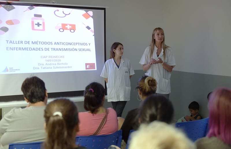 San Fernando brinda Talleres de Métodos Anticonceptivos en los Centros de Salud