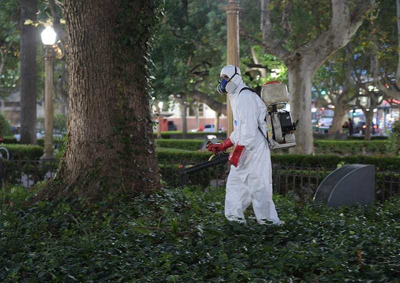 San Fernando avanza para prevenir el dengue en las plazas