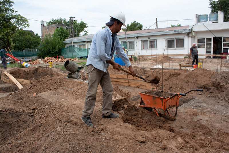 Avanza la ampliación y remodelación del Centro de Salud municipal “Ángel Bo”, en William Morris