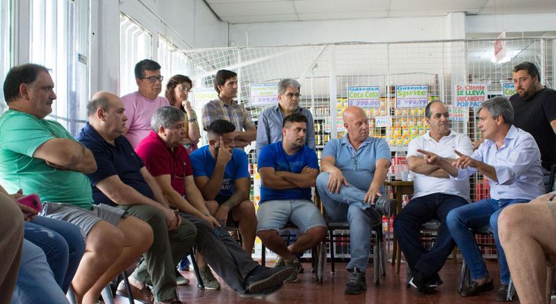 Zabaleta se reunió con comerciantes para brindar beneficios a titulares de la Tarjeta Alimentaria