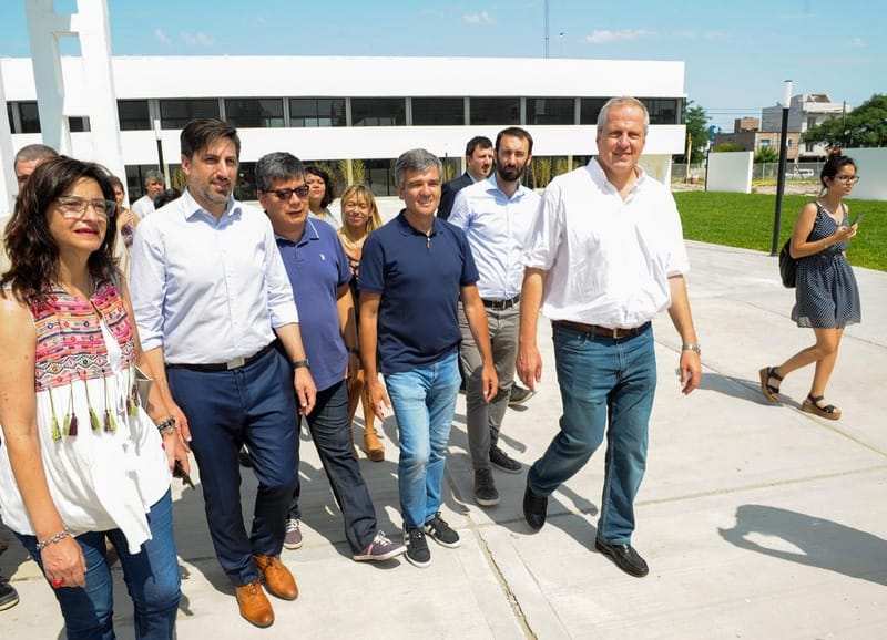 Zabaleta y Trotta se comprometieron a terminar las obras del jardín de infantes 902, abandonadas por la anterior gestión