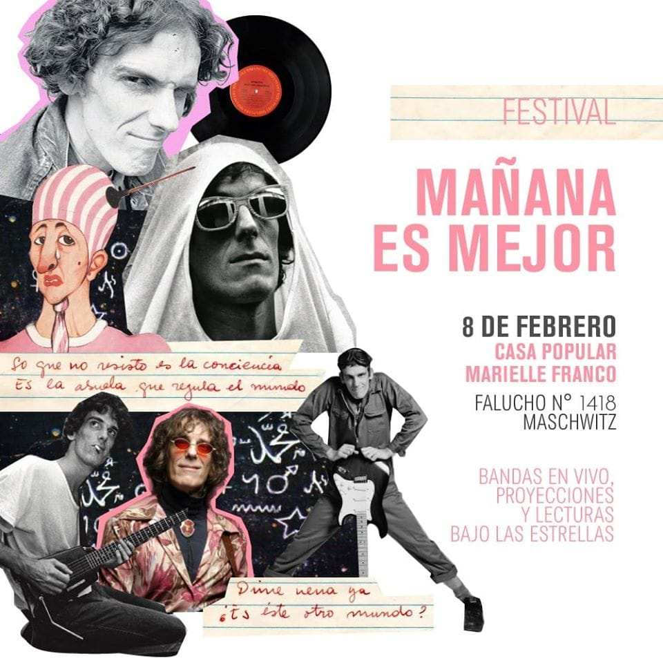 “Mañana es mejor”, un homenaje a Spinetta en Ingeniero Maschwitz