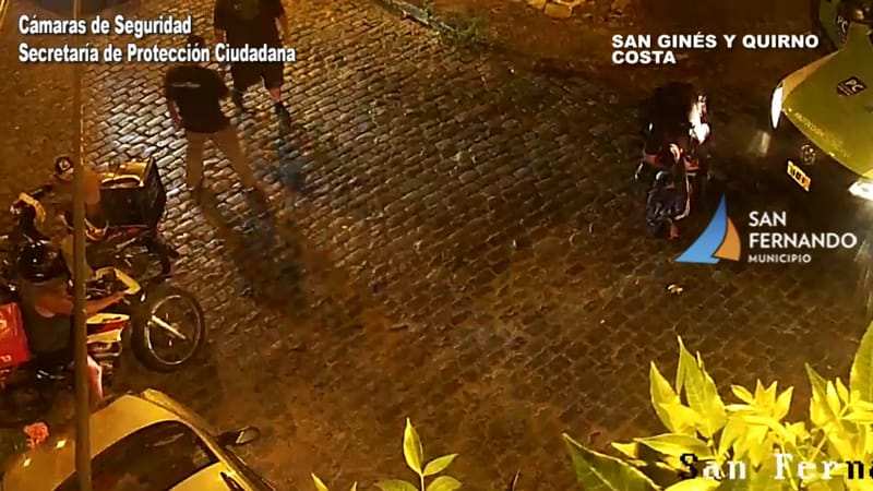 Gracias a las Cámaras de Seguridad de San Fernando detienen a sujeto que le robó a otro en el Banco Provincia