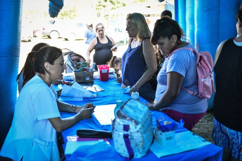 El operativo sanitario de la Municipalidad de Escobar , se desarrollará en el barrio Amancay de Maquinista Savio