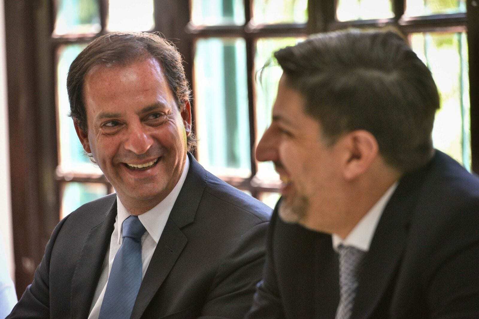 Ariel Sujarchuk y el ministro de Educación, Nicolás Trotta, recorrieron el colegio Cereijo y el Polo de Educación Superior