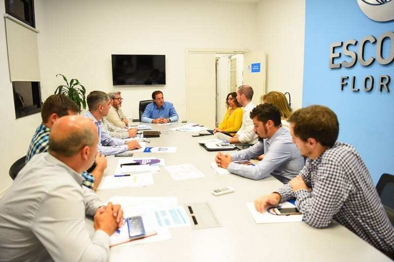 Ariel Sujarchuk encabezó la primera reunión de la Mesa Local de Emergencia Sanitaria ante la pandemia de coronavirus