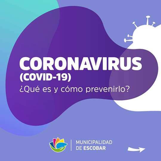 *La Municipalidad de Escobar declara la emergencia preventiva sanitaria y toma medidas especiales por la epidemia de coronavirus*
