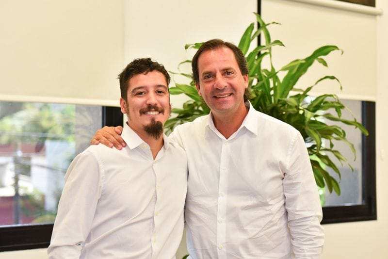 Ariel Sujarchuk recibió al nuevo gerente de ANSES Escobar, Leonardo Moreno