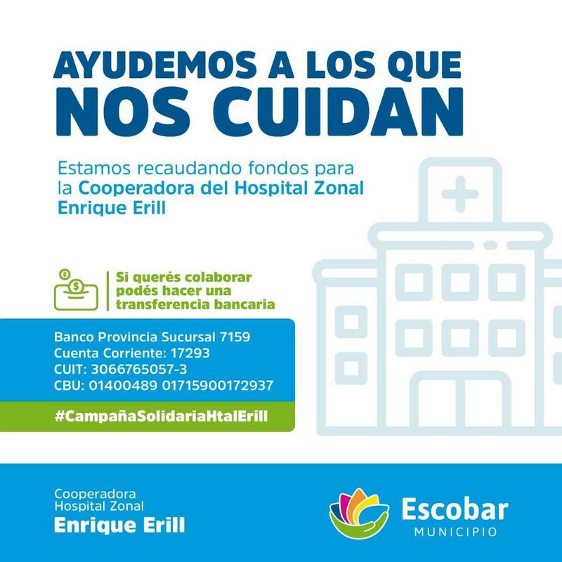 El Bloque de Concejales del Frente de Todos realizará una importante Donación al Hospital Erill
