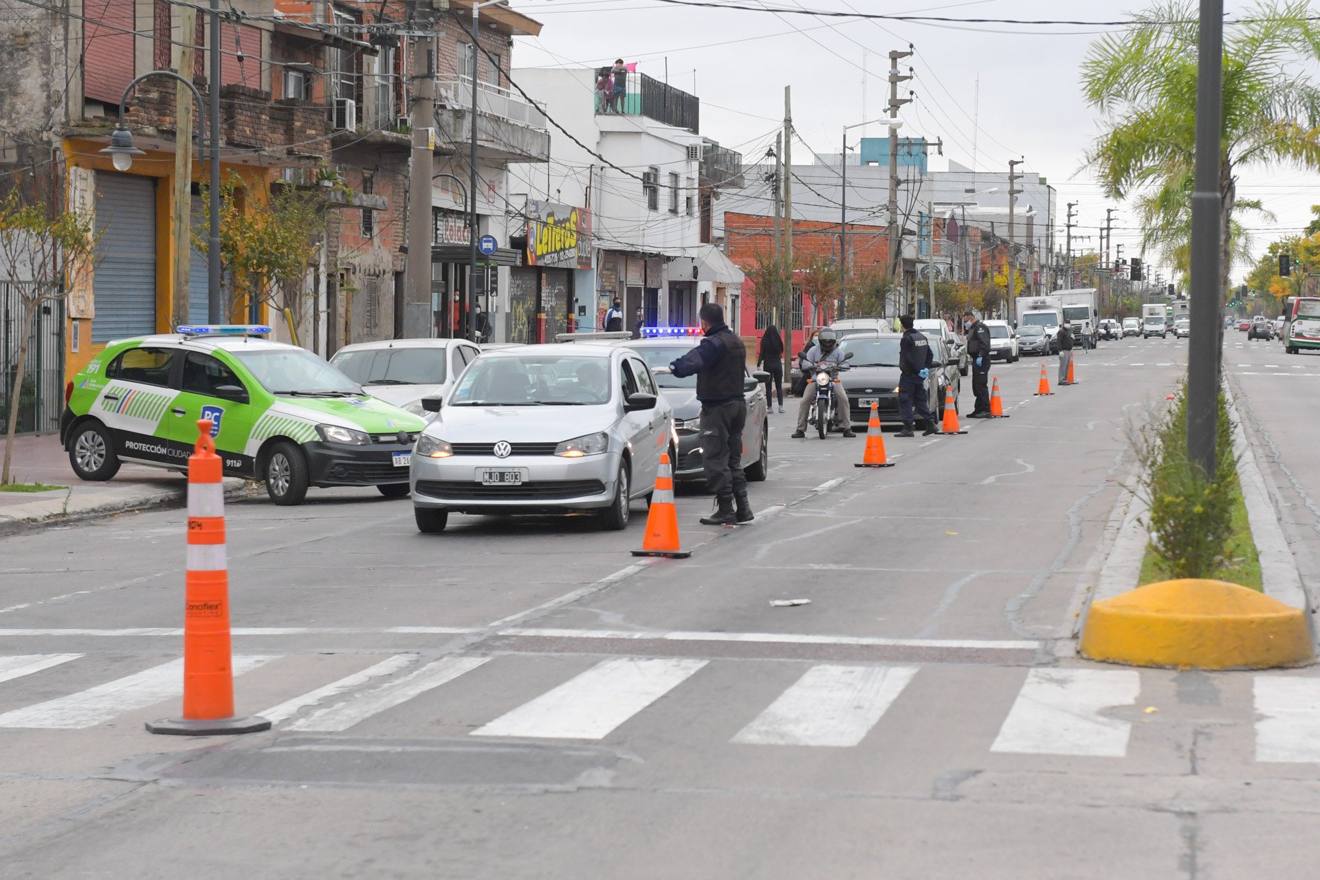 San Fernando eleva los controles de seguridad para garantizar el cumplimiento de la cuarentena