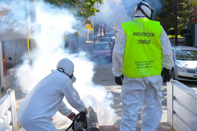 San Fernando sigue fumigando contra el dengue y solicita mayor prevención en los hogares