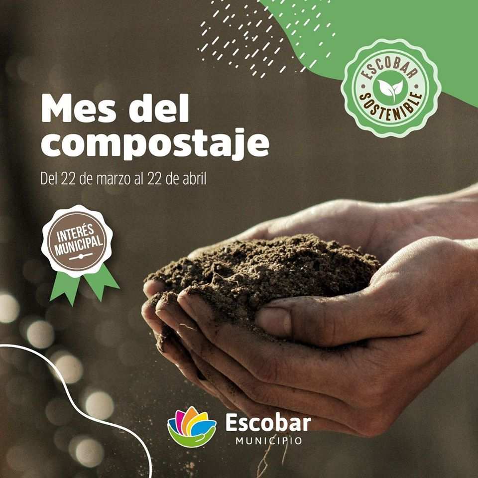Escobar adhiere a la campaña “Mes del Composte”