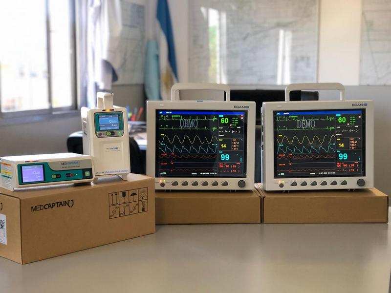 La Municipalidad de Escobar compró equipamiento médico y alimentos gracias a una importante donación de Elina y Eduardo Costantini