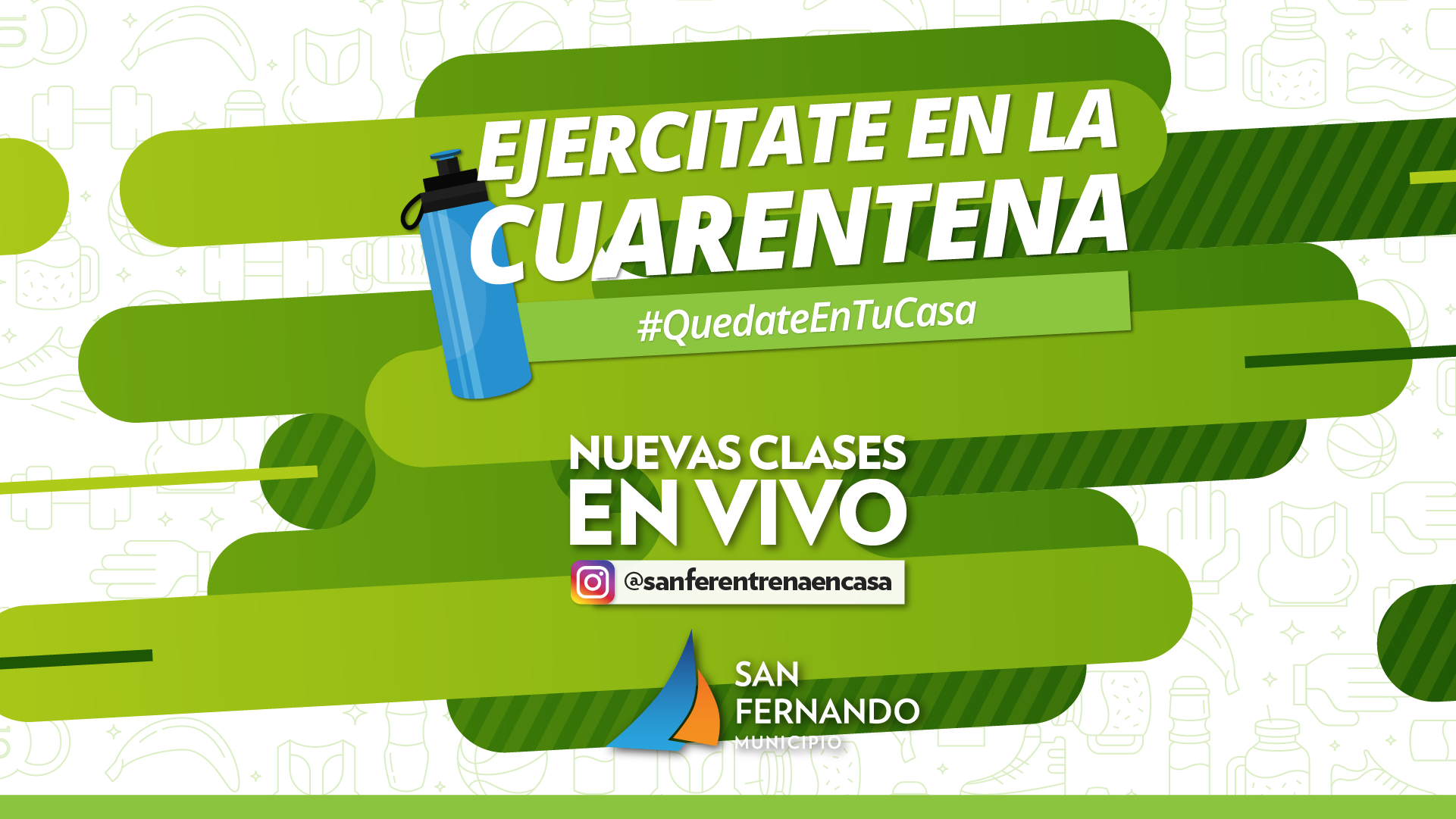 San Fernando entrena en casa: nuevas clases deportivas en vivo por Instagram