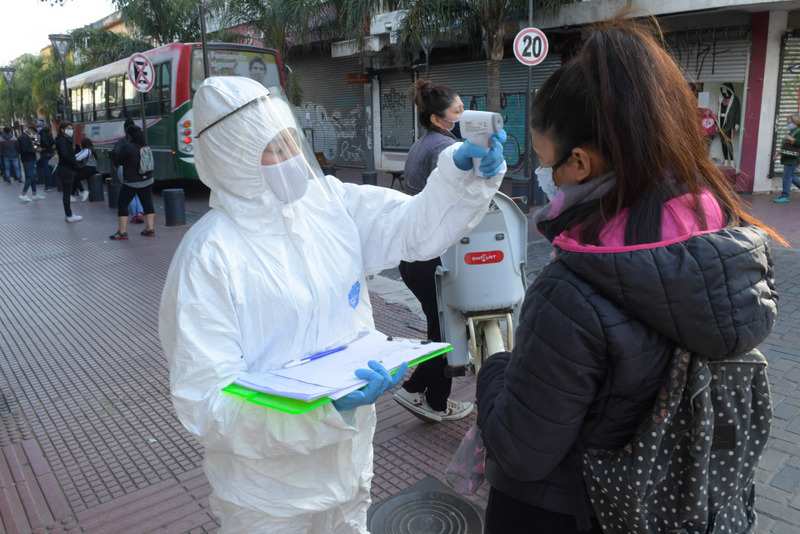 San Fernando realiza alrededor de 6 mil testeos de temperatura semanales