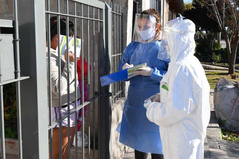 San Fernando, continúan los operativos integrales de prevención contra coronavirus y dengue en barrios