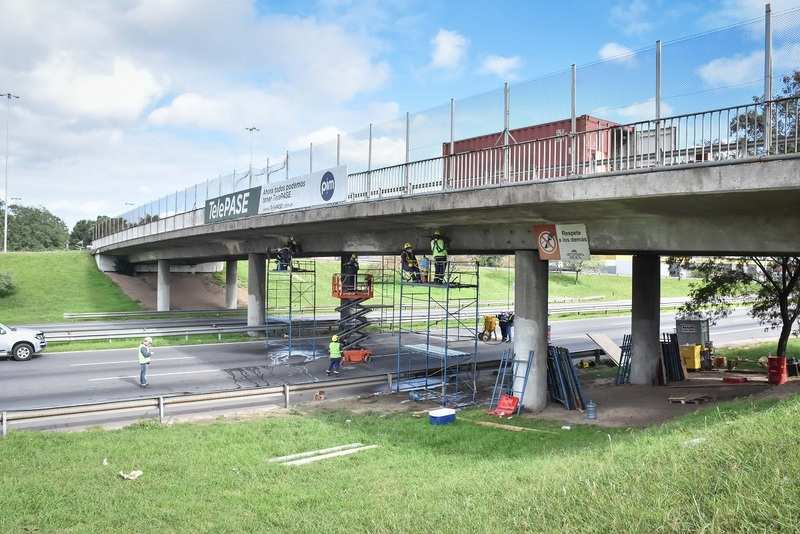 Finalizaron los trabajos de reparación y en las próximas horas reabrirá al tránsito el Puente Garín
