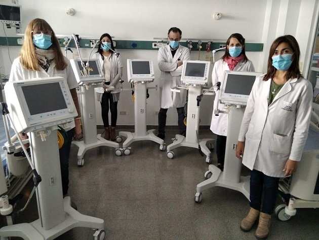 El Hospital Erril de Escobar y el Cordero de San Fernando, beneficiados con los respiradores que sumó la provincia para el tratamiento de pacientes con CORONAVIRUS