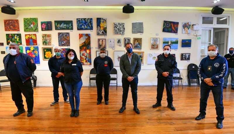 La Municipalidad de Escobar y los Bomberos Voluntarios firmaron un convenio   de colaboración y asistencia técnica en la lucha contra el coronavirus