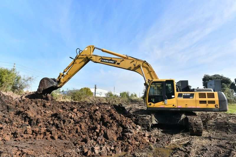 En Garín, la Municipalidad de Escobar avanza en la construcción de un nuevo reservorio