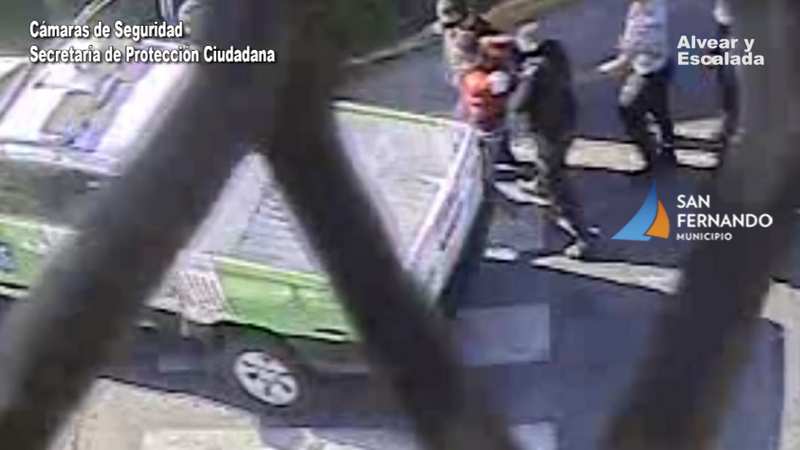 Robó un celular y escapó en bicicleta, pero lo detuvieron gracias a las Cámaras de San Fernando