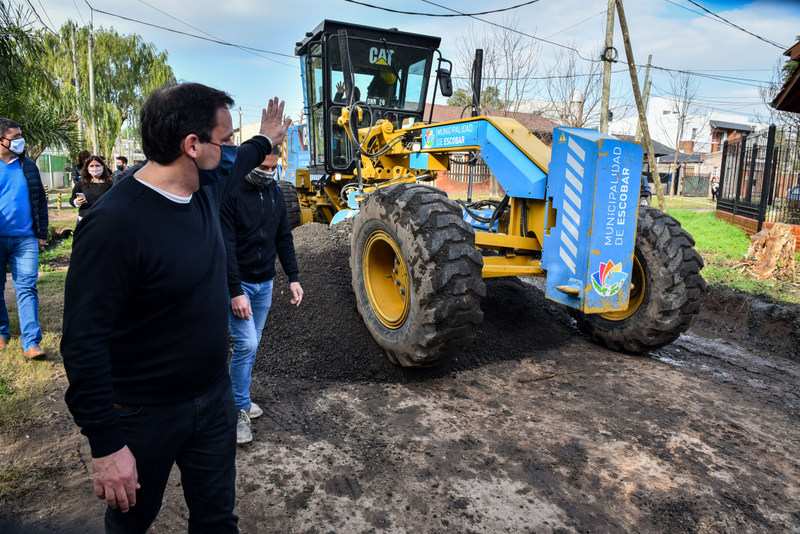 Escobar Sostenible,  Ariel Sujarchuk supervisó las actividades de la jornada ambiental en todo el distrito