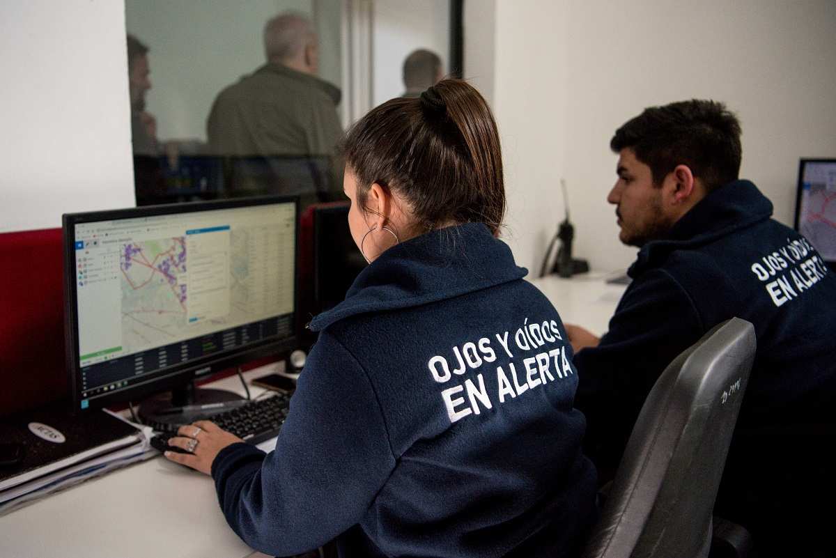 Escobar, a un año del lanzamiento de Ojos y Oídos en Alerta, más de 10.500 escobarenses utilizan el sistema municipal de prevención