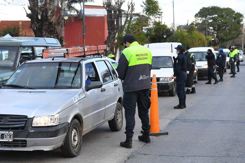 San Fernando refuerza los operativos de seguridad para controlar la nueva fase de la cuarentena