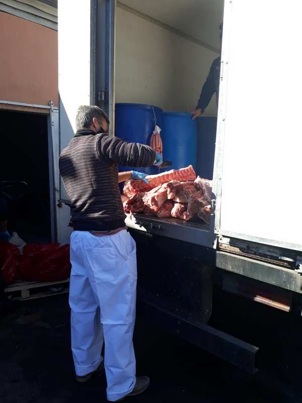 La Municipalidad de Escobar decomisó más de 600 kilos de carne porcina