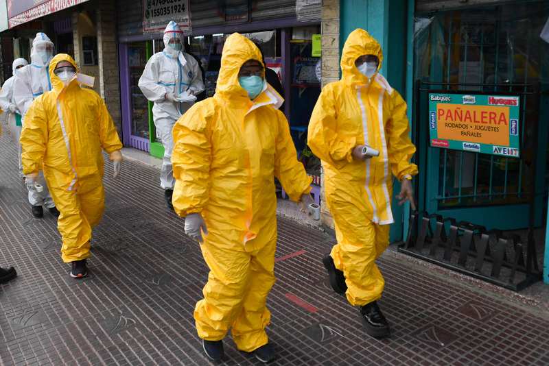 San Fernando trabaja de forma integral contra el coronavirus en centros comerciales y barrios