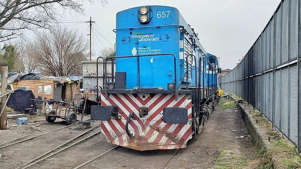 Juan Andreotti: “Le pido a la justicia que urgente ordene el desalojo de los terrenos usurpados del ferrocarril”
