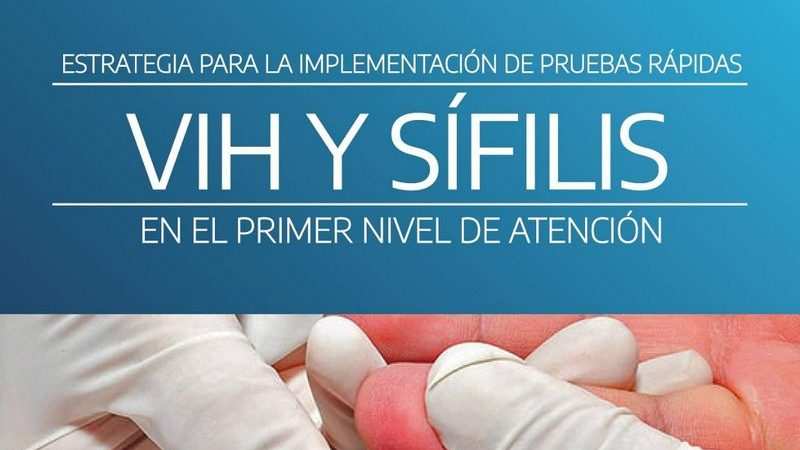 Provincia, estrategia de implementación de Test Rápido de VIH y Sífilis