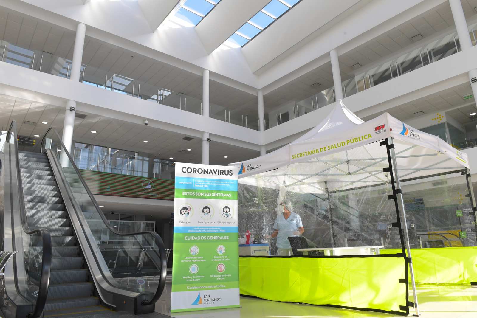 San Fernando acompaña el ´Día de la Sanidad´ reiterando protocolos para cuidar al personal de salud
