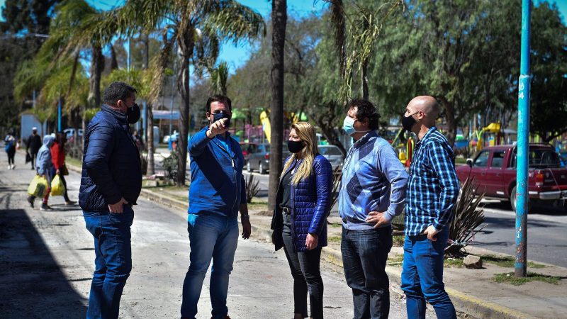 La Municipalidad de Escobar comenzó con la repavimentación del Boulevard 5 de Junio de Maquinista Savio 