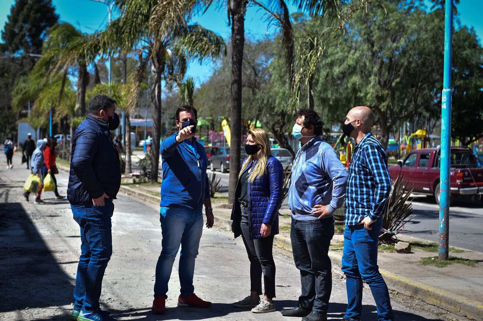 La Municipalidad de Escobar comenzó con la repavimentación del Boulevard 5 de Junio de Maquinista Savio