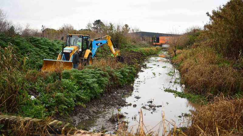 La Municipalidad de Escobar continúa con las obras hidráulicas en todo el distrito