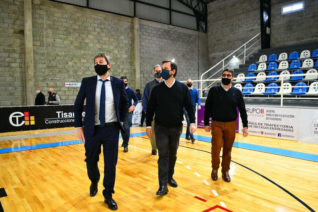El Intendente Ariel Sujarchuk, recibió al Ministro de Turismo y Deportes de la Nación, Matías Lammens, con quién proyectó políticas públicas para el distrito