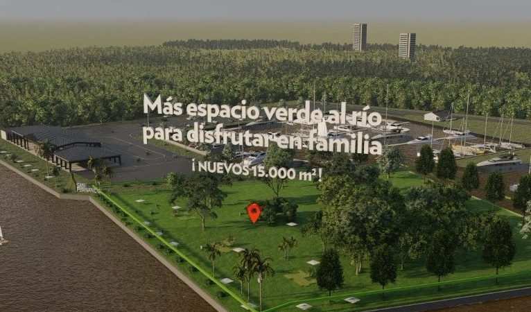 San Fernando ampliará el Parque Náutico con un gran espacio verde al río para disfrutar en familia
