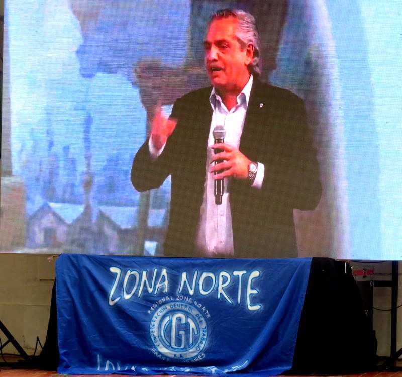 Alberto Fernández: “Hoy empezamos el tiempo de la reconstrucción de la Argentina”