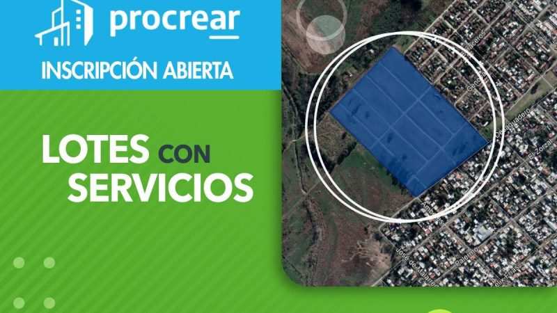 Abrió la inscripción al Procrear en Hurlingham, destinada a vecinos que residen en el partido