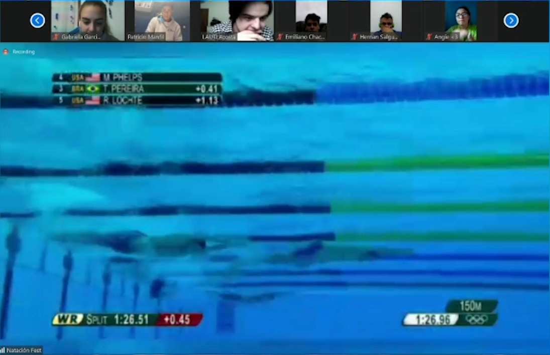Con gran éxito, San Fernando realizó una nueva edición virtual de ‘Natación Fest’
