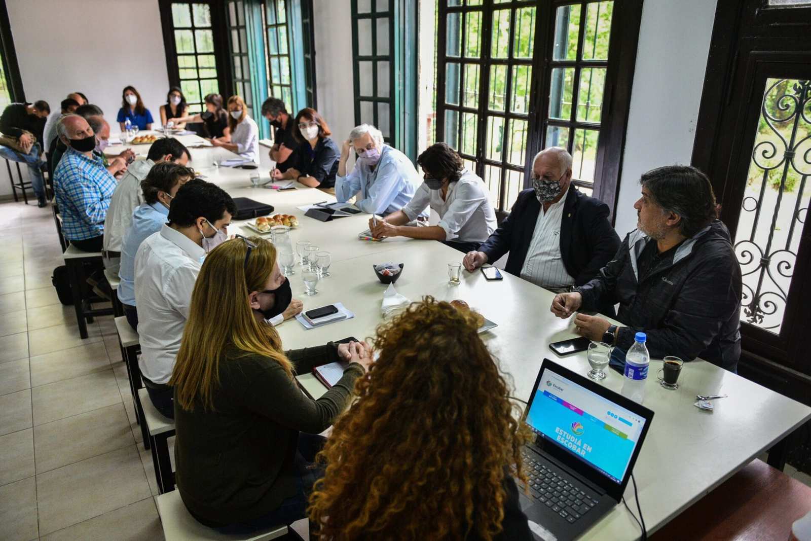 La Municipalidad de Escobar y el ministerio de Ciencia y Tecnologia trabajan para el desarrollo sostenible del distrito