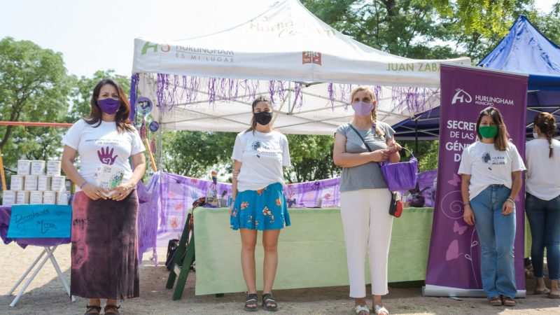 Hurlingham: El Municipio conmemora la Semana de la Eliminación de la Violencia contra la Mujer con actividades en todo el distrito