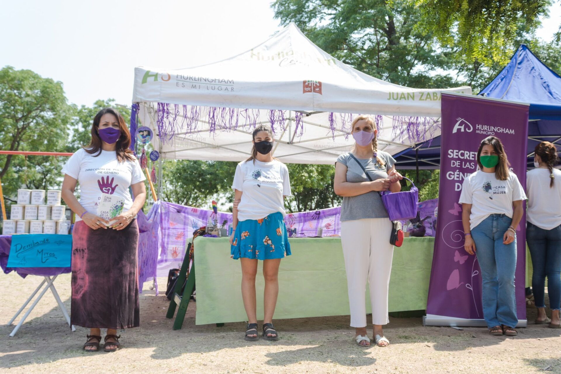 Hurlingham: El Municipio conmemora la Semana de la Eliminación de la Violencia contra la Mujer con actividades en todo el distrito