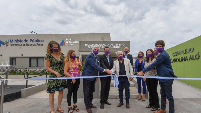 Andreotti y Massa inauguraron la Fiscalía y Comisaría de la Mujer y la Familia de San Fernando