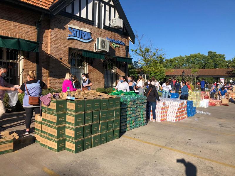En 2020 se entregaron 330 mil bolsones del Servicio Alimentario Escolar en colegios de San Fernando
