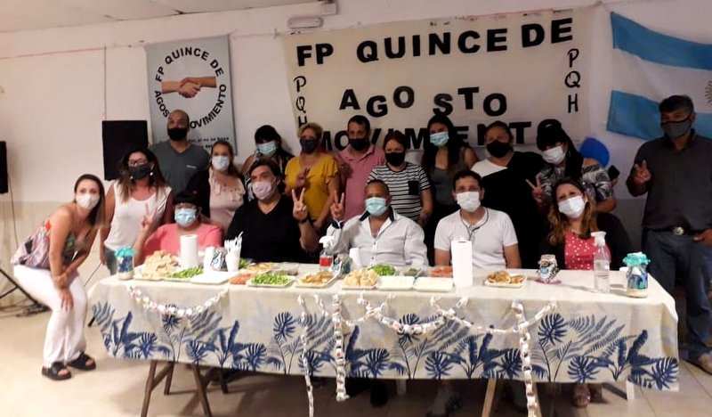 Despedida de año de la Agrupación 15 de Agosto  de Escobar