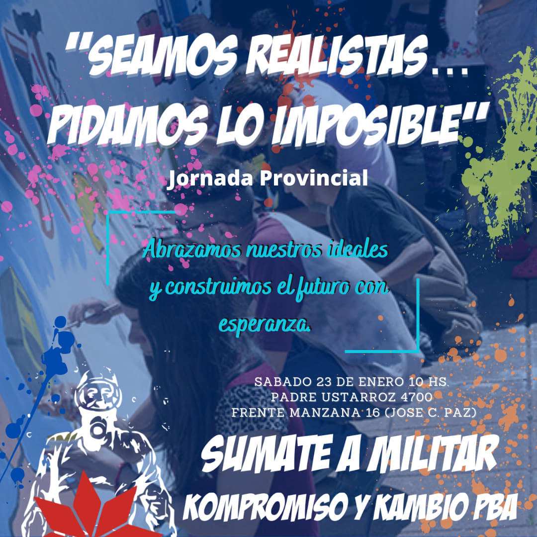 Jornada Provincial de Kompromiso y Kambio en José C. Paz