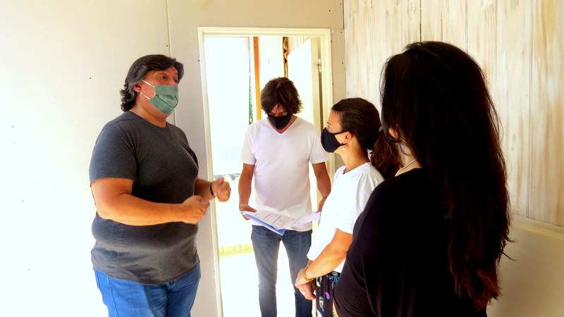 Verónica Sabena supervisó las obras de construcción del Registro Civil y la UGC Barrios Privados, en Ingeniero Maschwitz